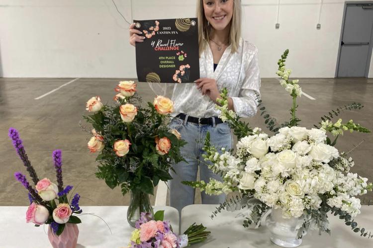 Morgan Dunn placed fourth overall amongst 109 competitors. Courtesy photo 1/14/23