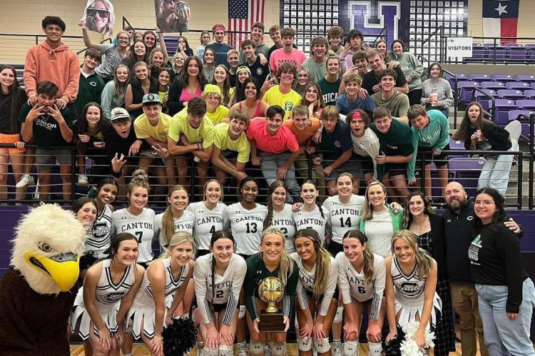 The Canton Eaglettes ended the season with an undefeated run through district play before adding bi-district, Area and Regional Quarterfinal titles. Courtesy photo