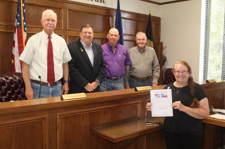 Oct. 8 declared James Rice Day in VZ County