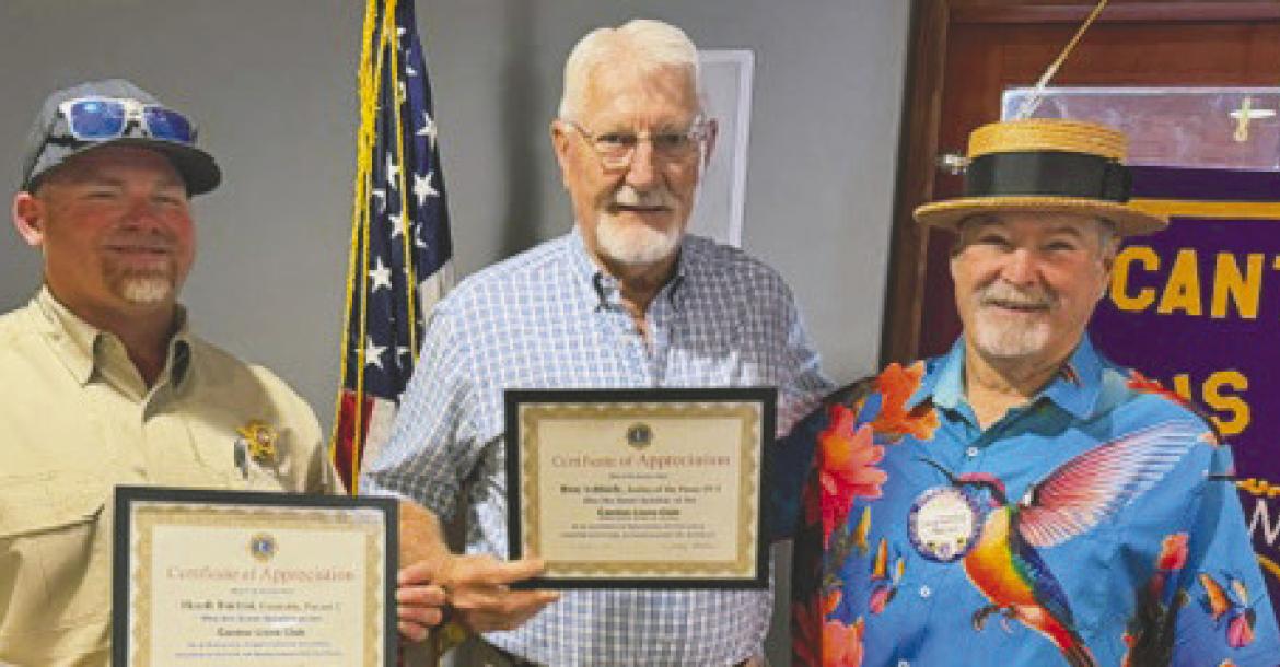 Judge Ashlock speaks at Lions Club Meeting